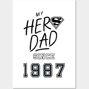 My Hero Dad 1987 Posters and Art